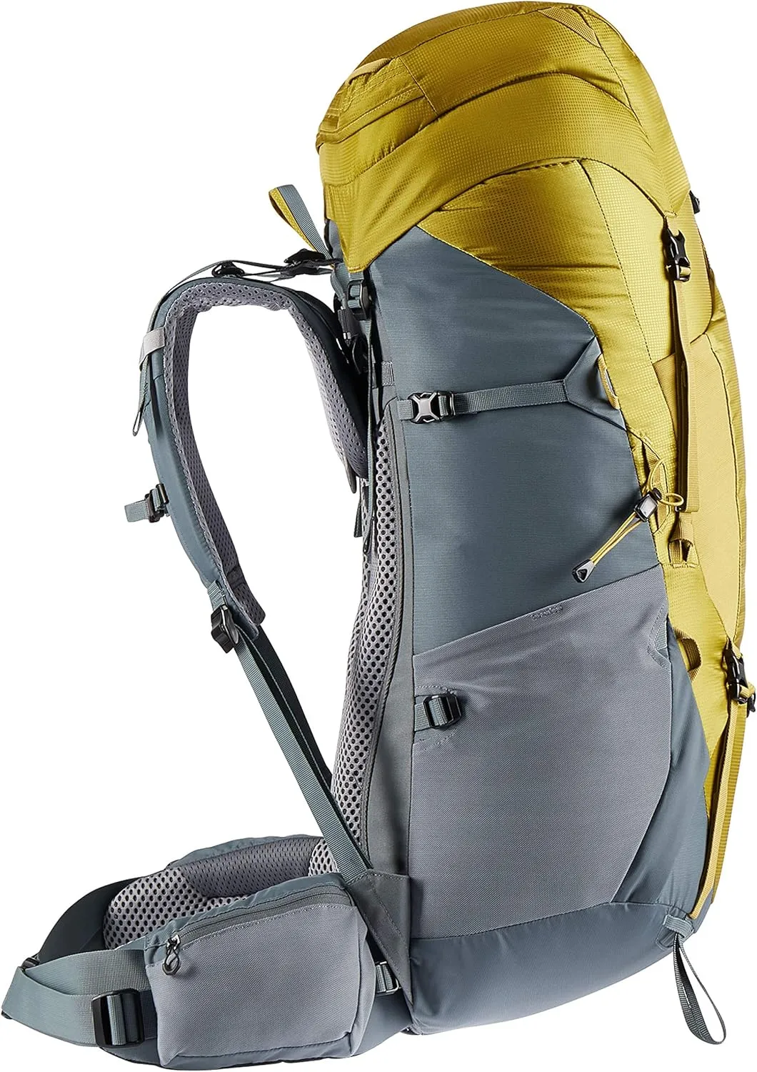 Deuter Unisex – Adult's Aircontact Lite 65 10 Trekking Backpack, Turmeric-Teal, (75L) EU