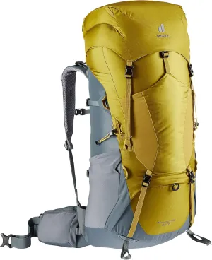 Deuter Unisex – Adult's Aircontact Lite 65 10 Trekking Backpack, Turmeric-Teal, (75L) EU