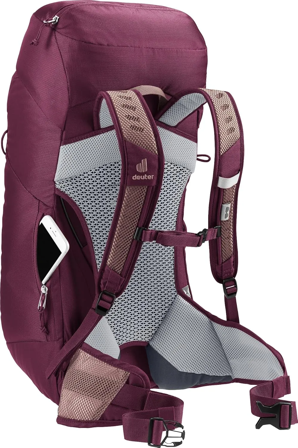 deuter Women Minimalist, Ashrose Cassis, 28 L