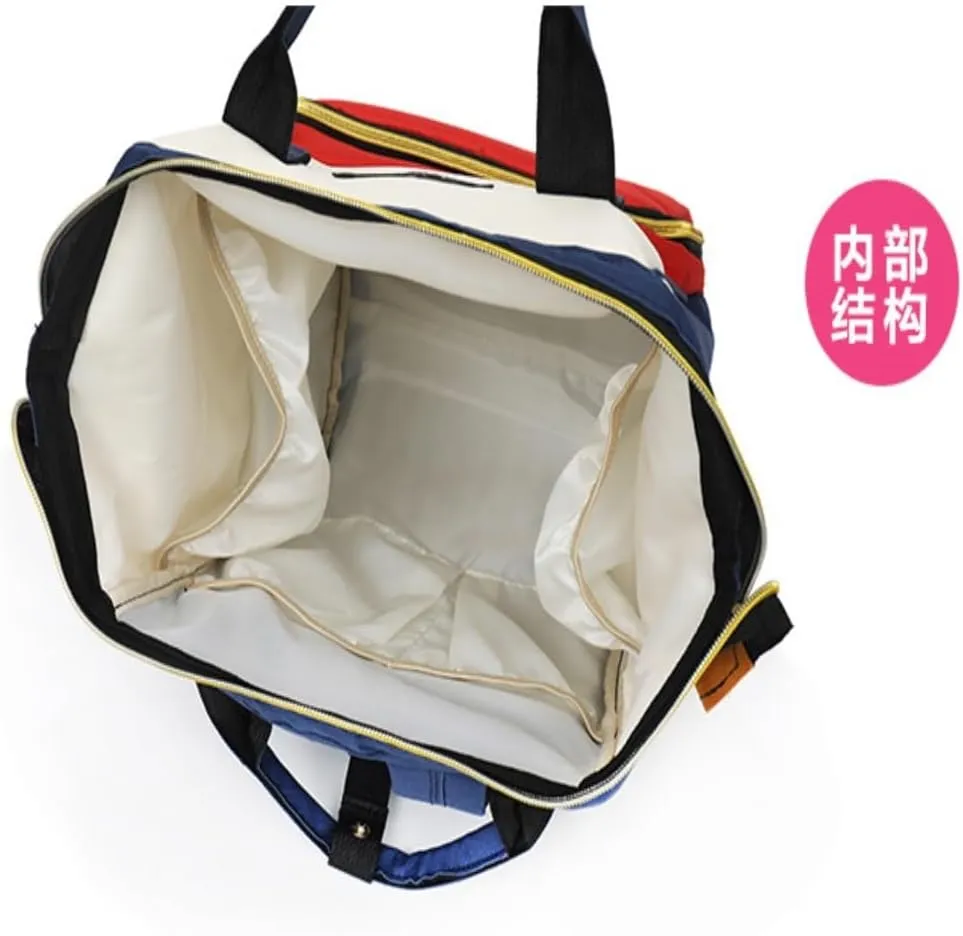 Diaper Bag Mummy bag thermal insulation fashionable lightweight travel backpack storage backpack Daiper Bag(B)