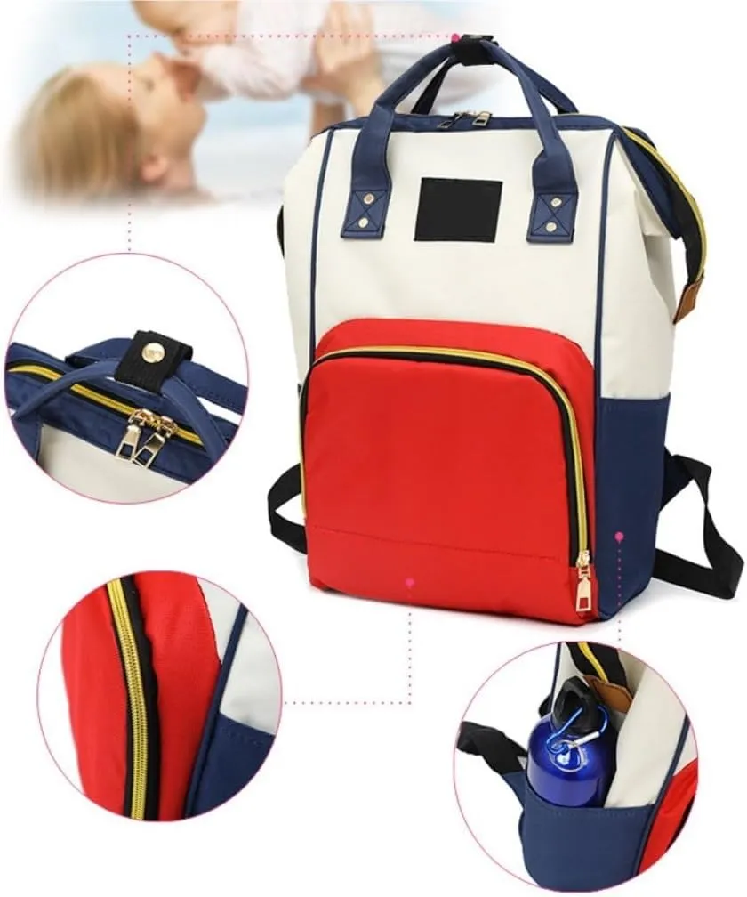 Diaper Bag Mummy bag thermal insulation fashionable lightweight travel backpack storage backpack Daiper Bag(B)