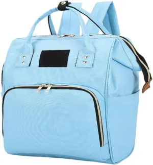 Diaper Bag Mummy bag thermal insulation fashionable lightweight travel backpack storage backpack Daiper Bag(B)