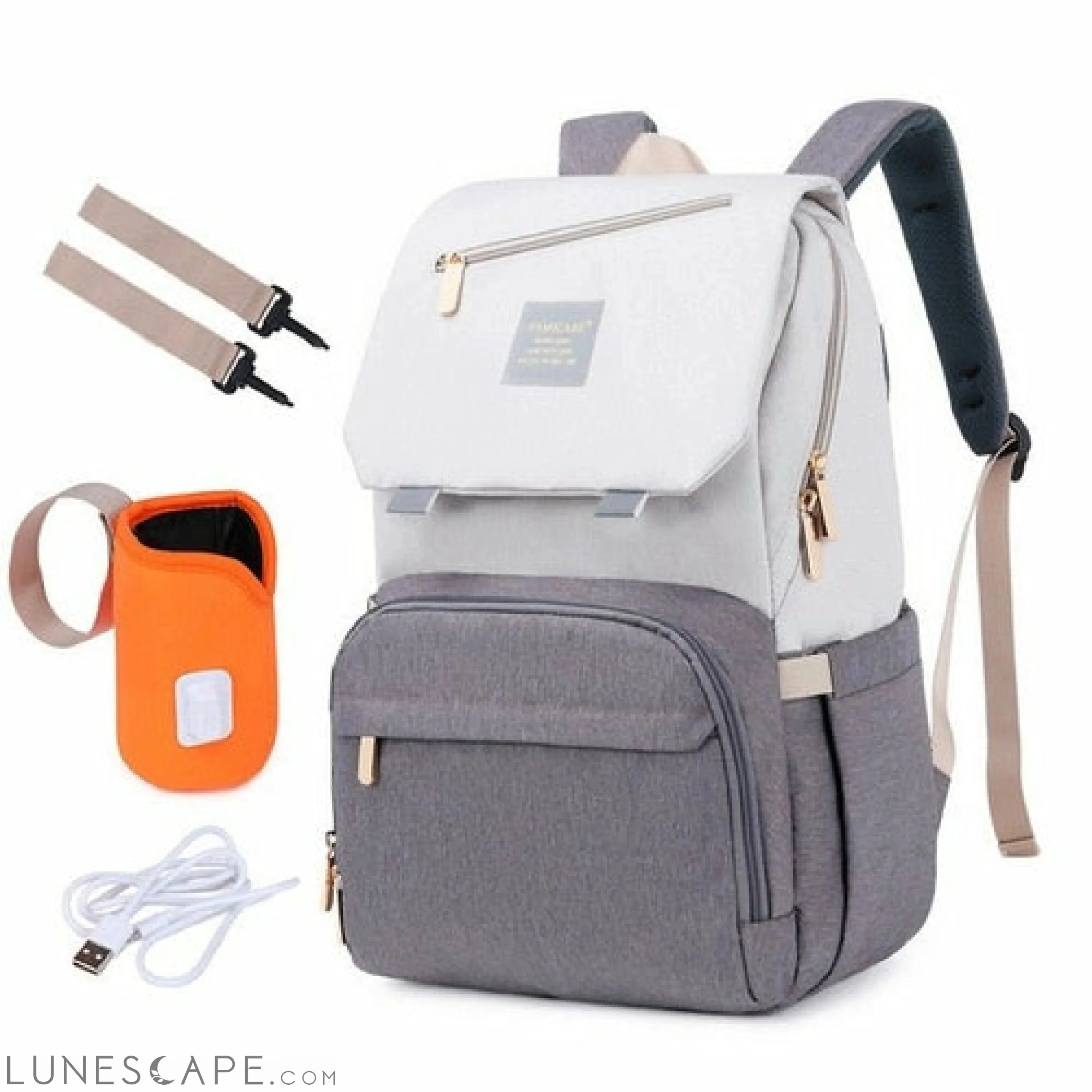 Diaper Bag Mummy Daddy Backpack Baby Stroller Waterproof Oxford