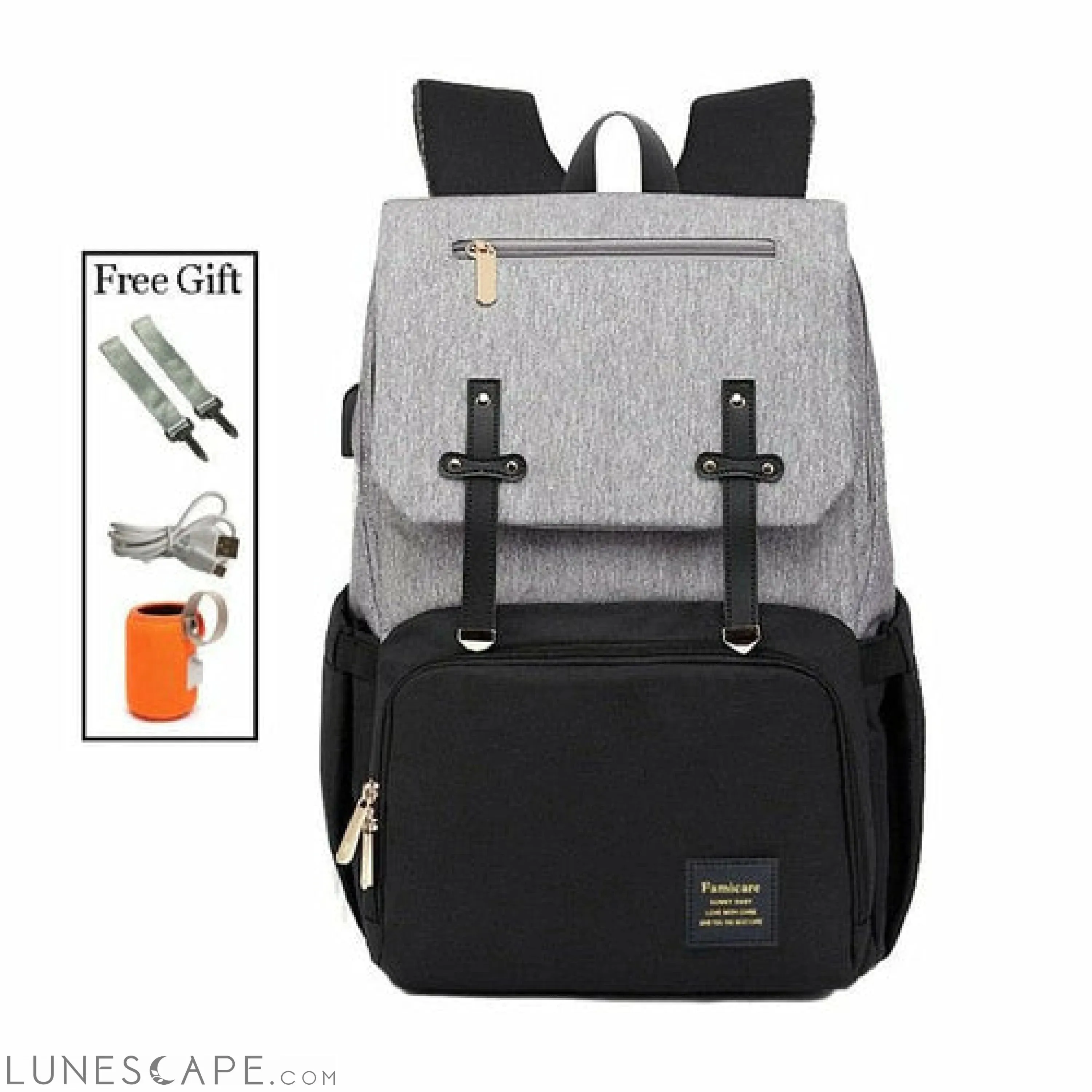 Diaper Bag Mummy Daddy Backpack Baby Stroller Waterproof Oxford