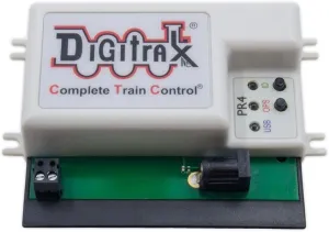 Digitrax Inc. USB LocoNet Interface with Decoder Programmer DGTPR4 Power Supplies