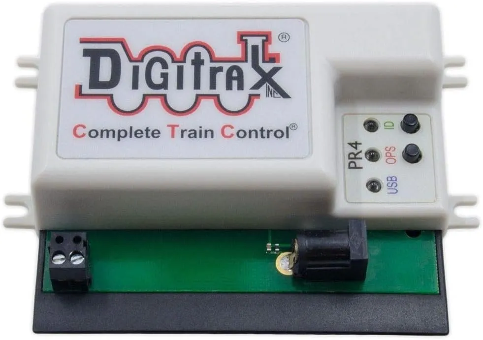 Digitrax Inc. USB LocoNet Interface with Decoder Programmer DGTPR4 Power Supplies