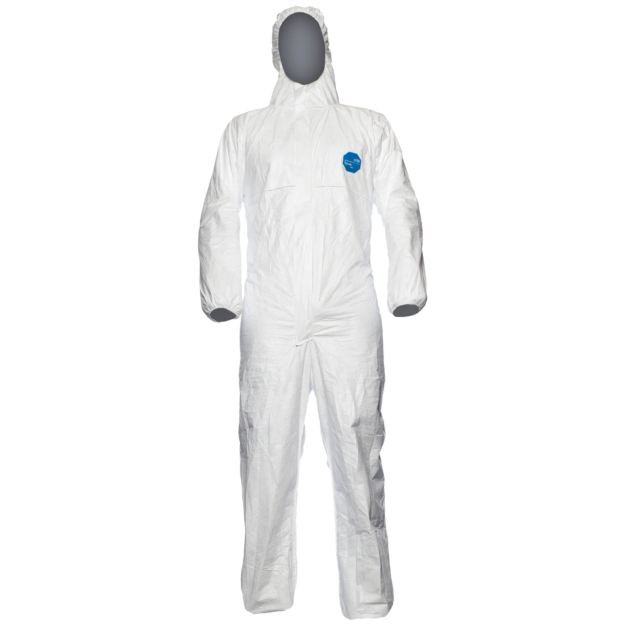 Disposable Ergonomic-protective Hooded Coverall Pack of 25 - White