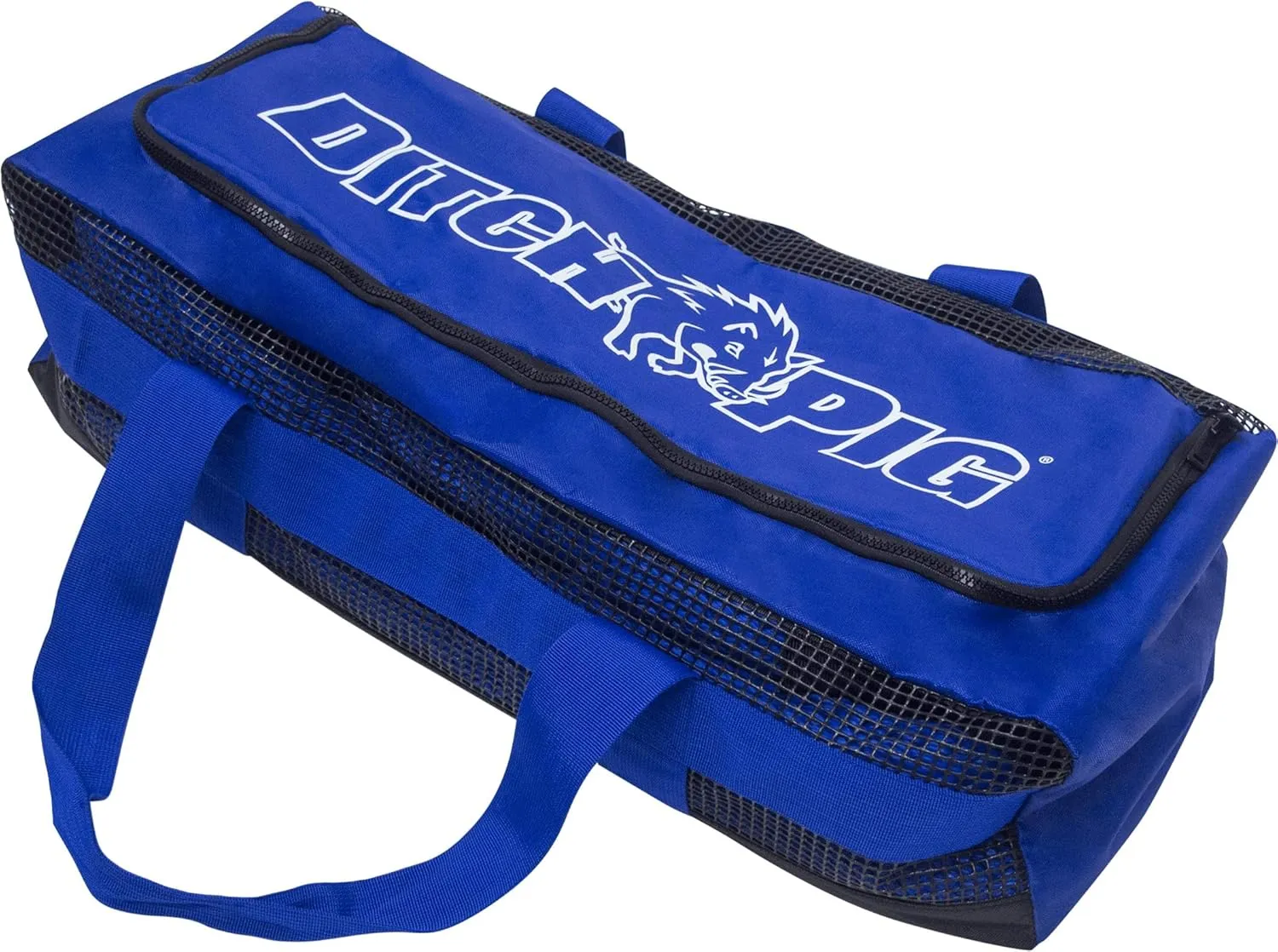DitchPig 447541 Kinetic Energy Vehicle Recovery Double Nylon Braided Rope with Duffel Bag, 1-1/4" x 30', 44,200 lbs. Breaking Strength