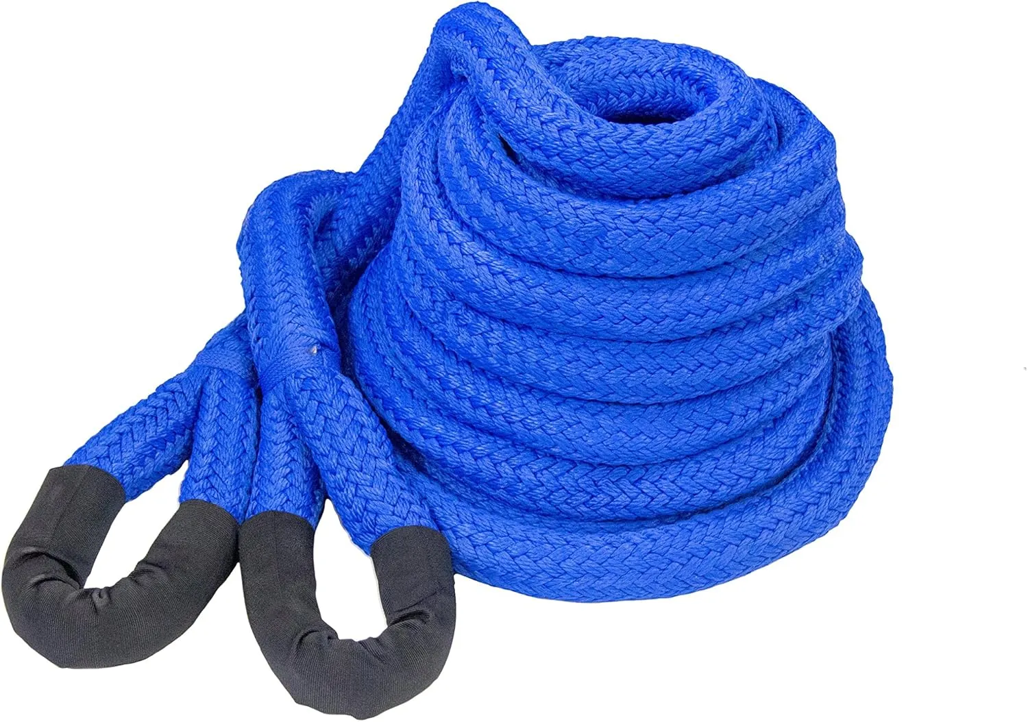 DitchPig 447541 Kinetic Energy Vehicle Recovery Double Nylon Braided Rope with Duffel Bag, 1-1/4" x 30', 44,200 lbs. Breaking Strength