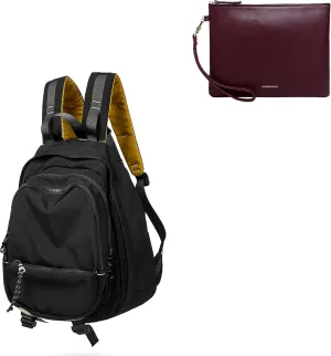 DORIS&JACKY UNISEX Campus Backpack Large Capacity Travel Casual Daypack For Women