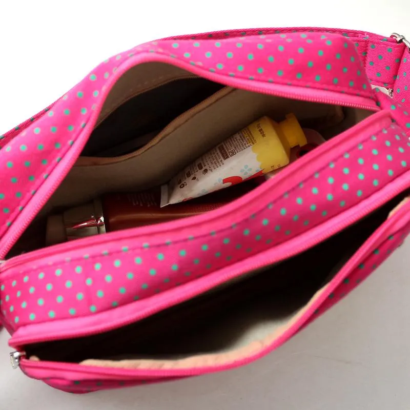 Dot Pattern Baby Stuff Organizer Mommy Bag On Sale
