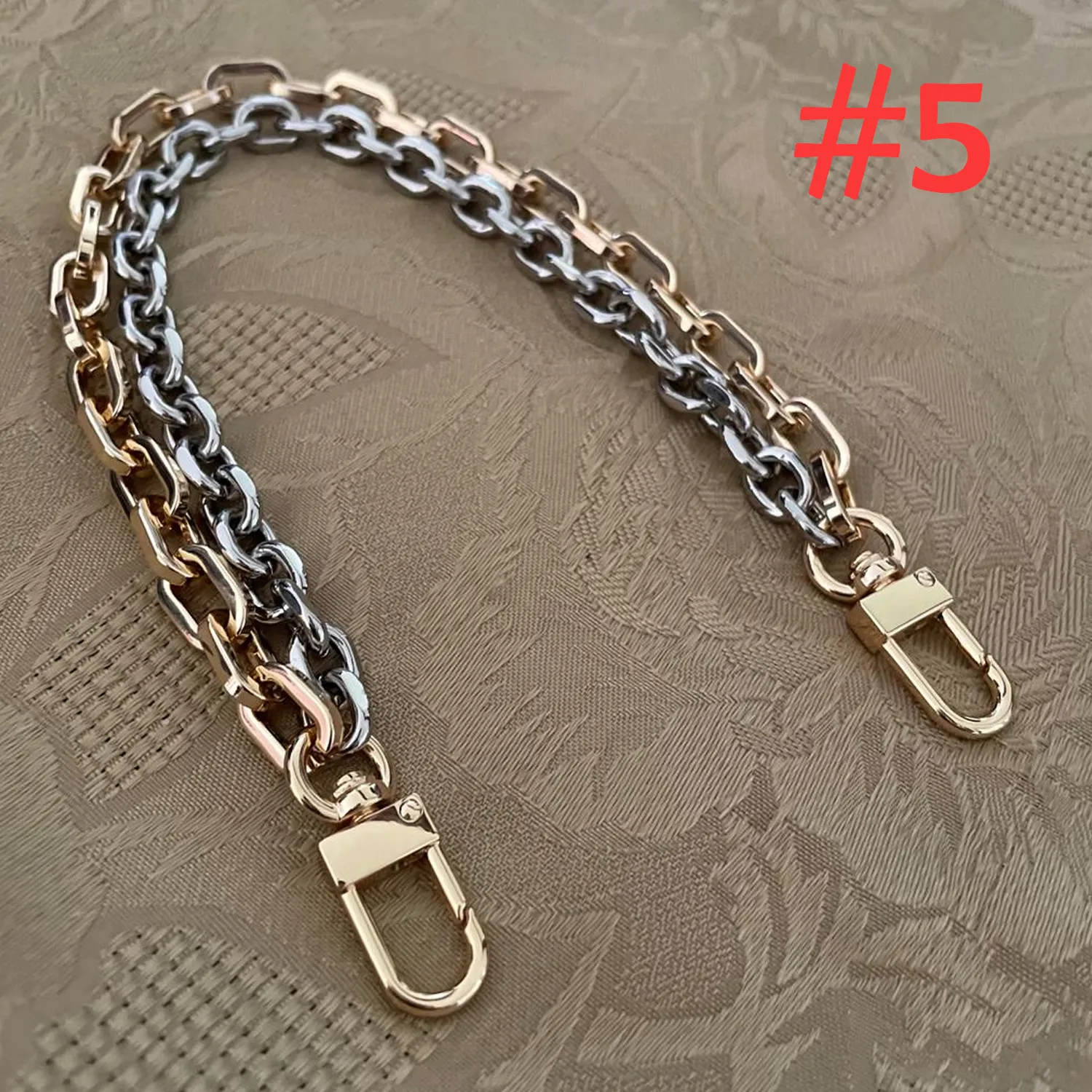 Double Bag Charm Chain 7mm - 12mm