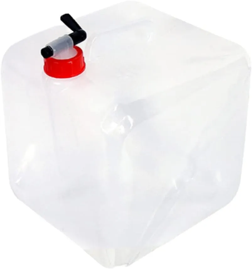 Double Handle Design Collapsible Water Bottle Canteen 20L Water Carrier Outdoor Water Bag for Camping