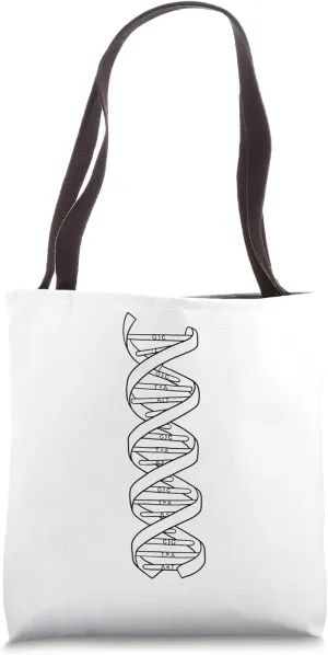 Double Helix DNA Tote Bag