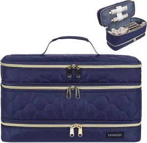 Double Layer Storage Case For Shark Flexstyle, Travel Carrying Case For Shark 430/440 Flexstyle, Organizer Bag For Shark Flexstyle/Dyson Airwrap Styler Attachments