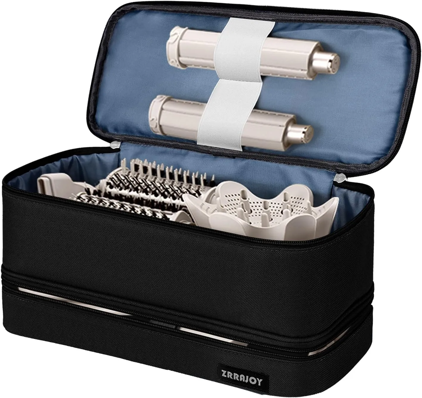 Double Layer Storage Case For Shark Flexstyle, Travel Carrying Case For Shark 430/440 Flexstyle, Organizer Bag For Shark Flexstyle/Dyson Airwrap Styler Attachments
