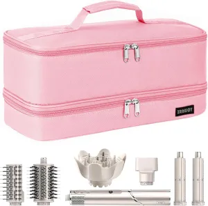Double Layer Storage Case For Shark Flexstyle, Travel Carrying Case For Shark 430/440 Flexstyle, Organizer Bag For Shark Flexstyle/Dyson Airwrap Styler Attachments