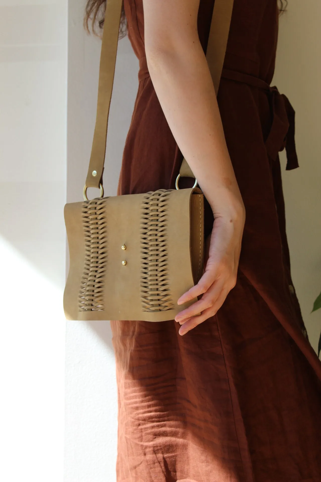 Double Weave Crossbody