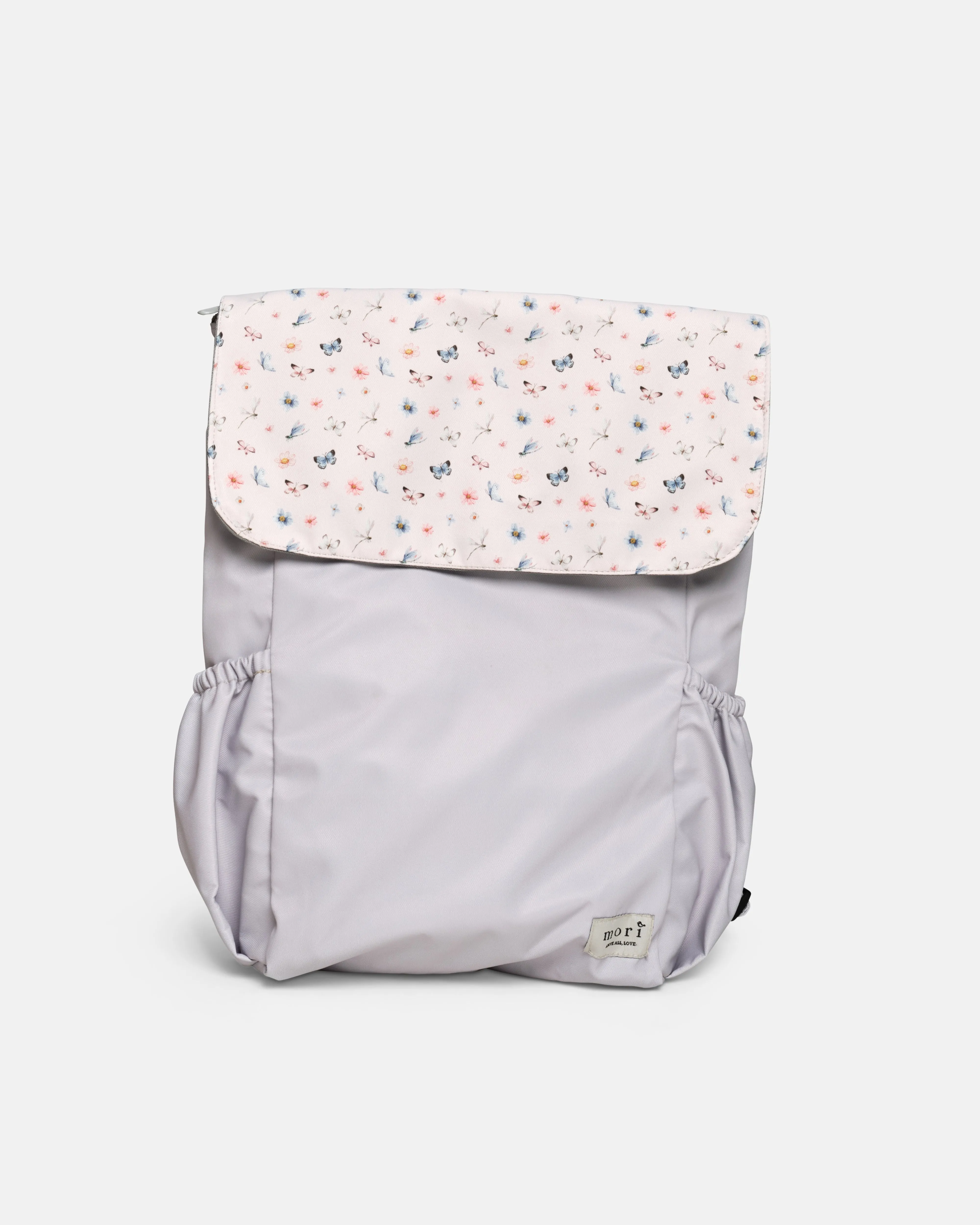 Dreamy Butterflies Grey Utility 4-Way Washable Bag 2.0