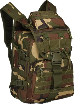 DTKJ 40L Military Tactical Backpack with Molle System for Outdoor Hiking Camping Trekking Hunting