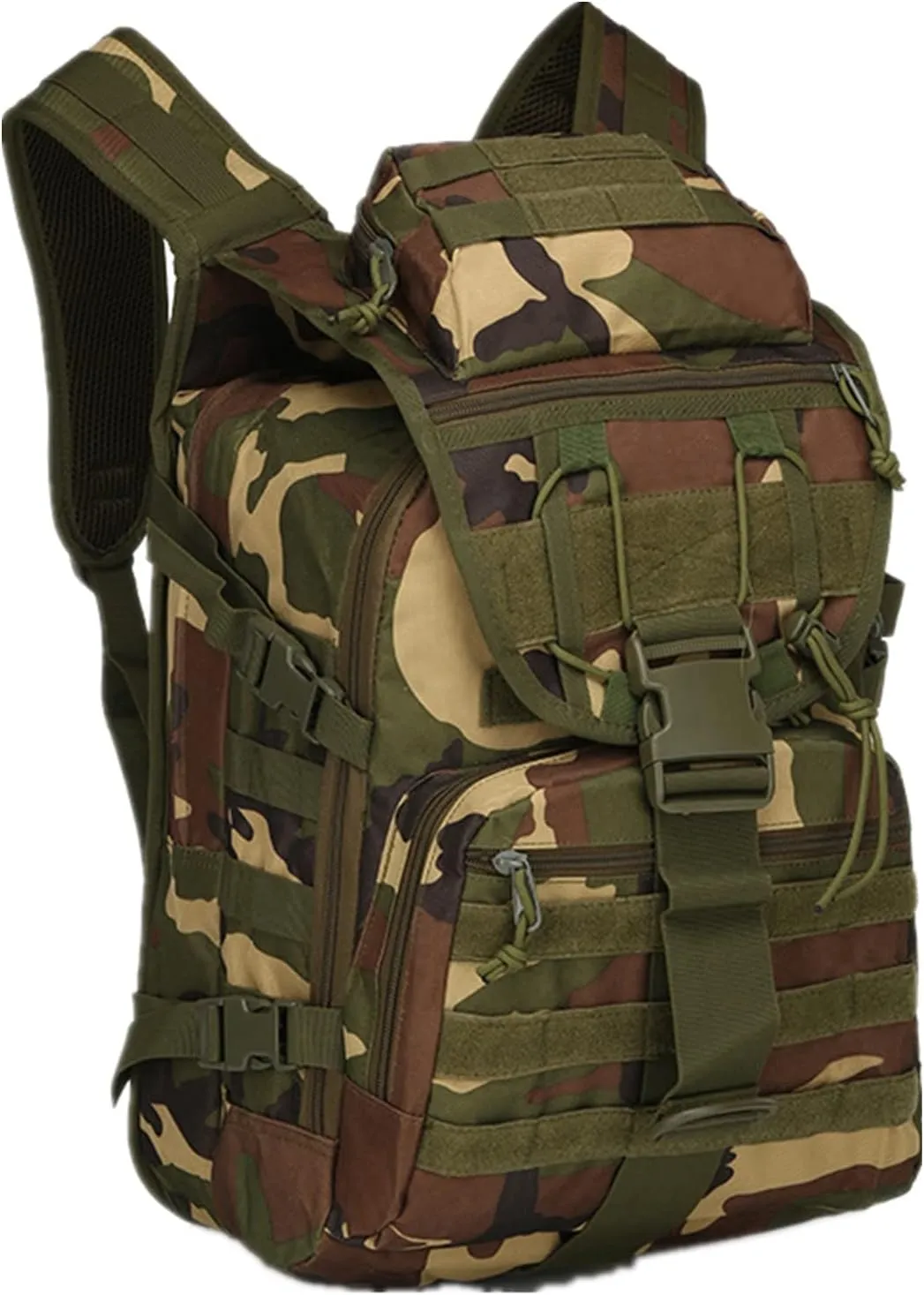 DTKJ 40L Military Tactical Backpack with Molle System for Outdoor Hiking Camping Trekking Hunting
