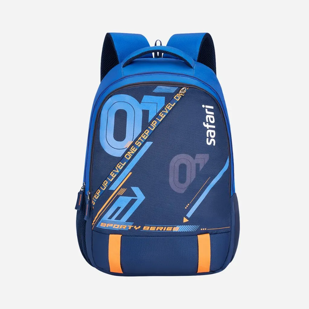Duo 15 32L Blue School Backpack with Easy Access Pockets