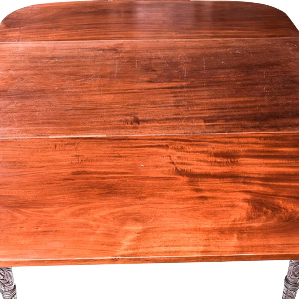 Early 19th Century Carved Pembroke Table
