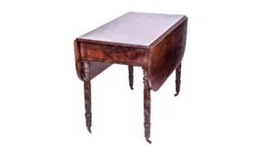 Early 19th Century Carved Pembroke Table