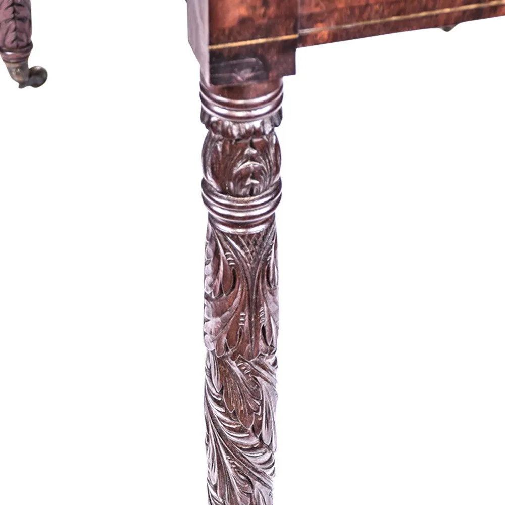 Early 19th Century Carved Pembroke Table