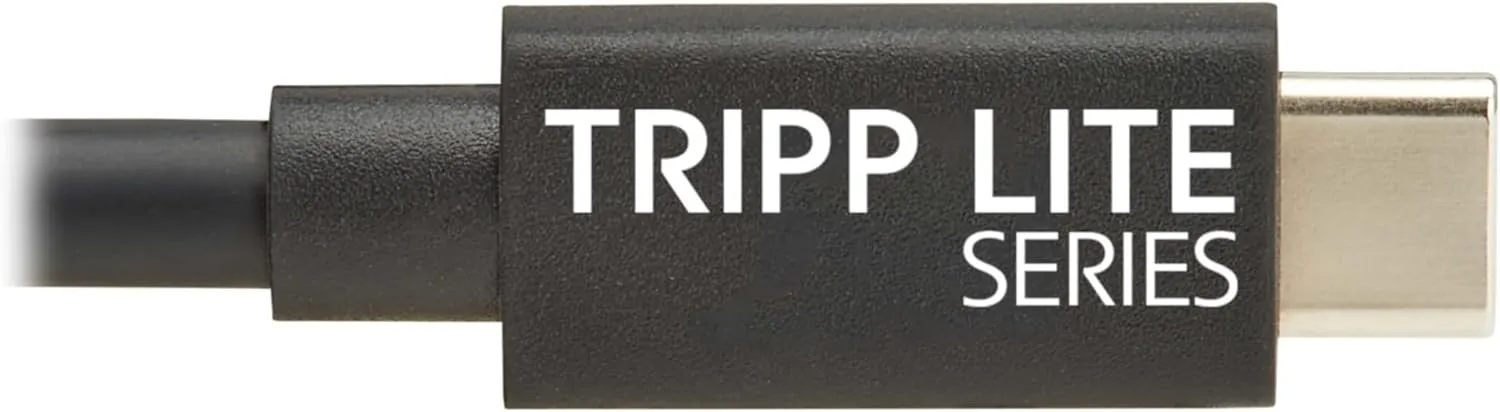 Eaton Tripp Lite 40Gbps Certified USB4 Cable 4 ft / 1.2m, 8K@60Hz Video, 240W PD 3.1 Charging, Backwards Compatible, Black, Works with All USB-C/Thunderbolt 3 Devices, 3-Year Warranty (U521-1P2M-BK)