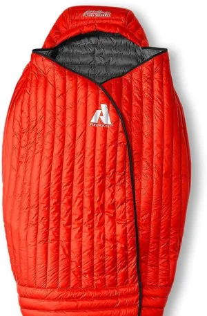 Eddie Bauer Unisex-Adult Flying Squirrel 40º Sleeping Bag, Pimento Regular ONE S, Red