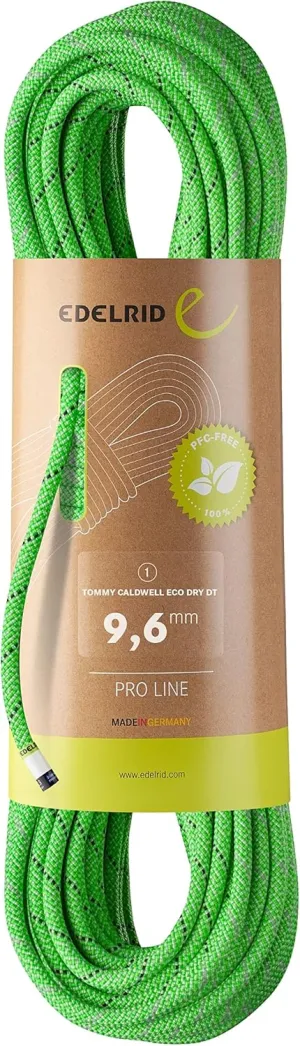 EDELRID Tommy Caldwell Eco Dry DuoTec 9.6mm Dynamic Climbing Rope