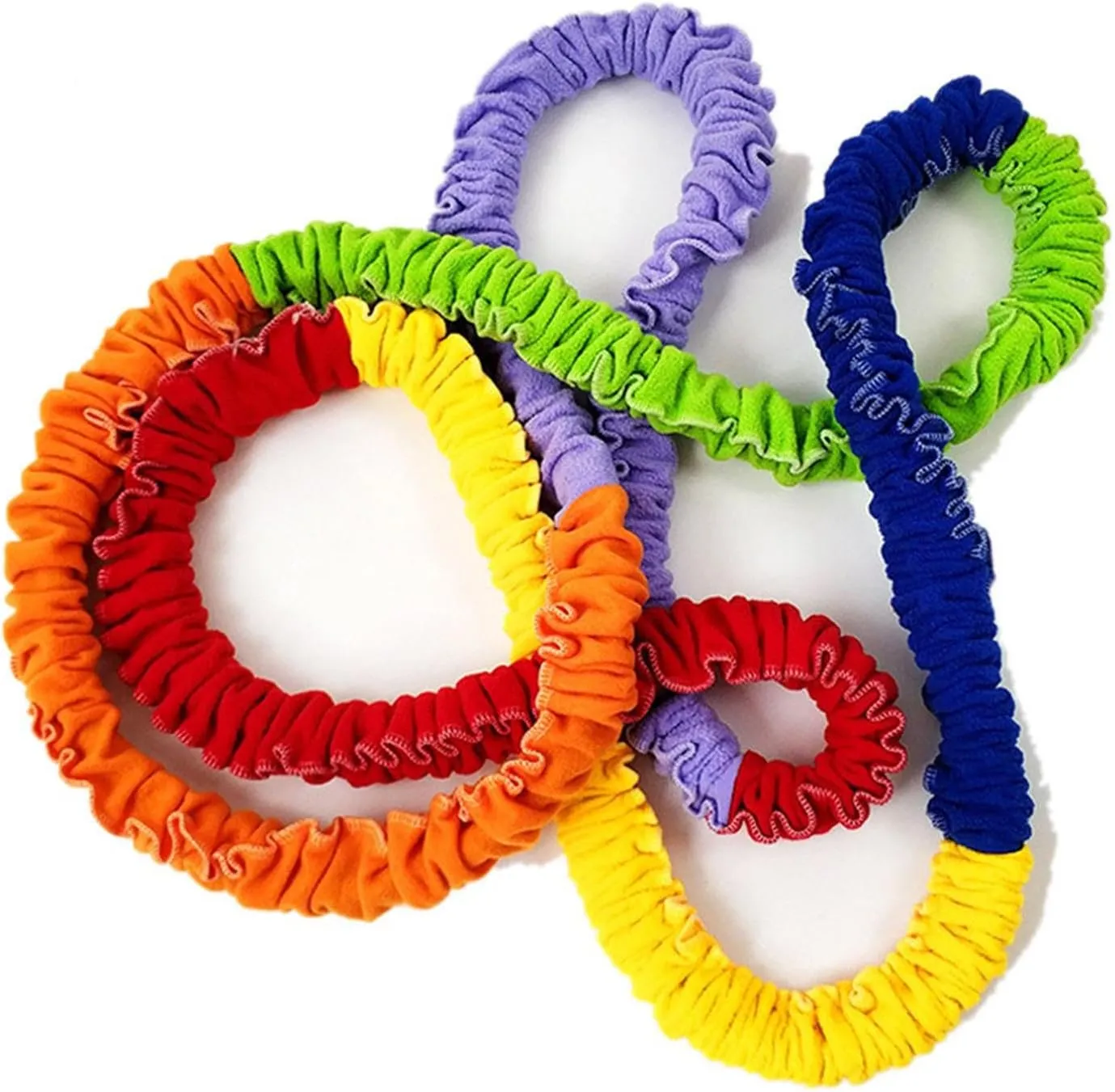 Elastic Cooperative Stretch Band Exercise Band Loop Cooperative Stretch Rope for Child Gym Kindergarten Physical Fitness Home