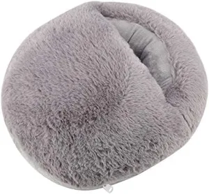Electric Heating Pad USB Foot Warmer Cushion Adjustable Temperature for Winter Office Heating Slippers Shoes(Gray)