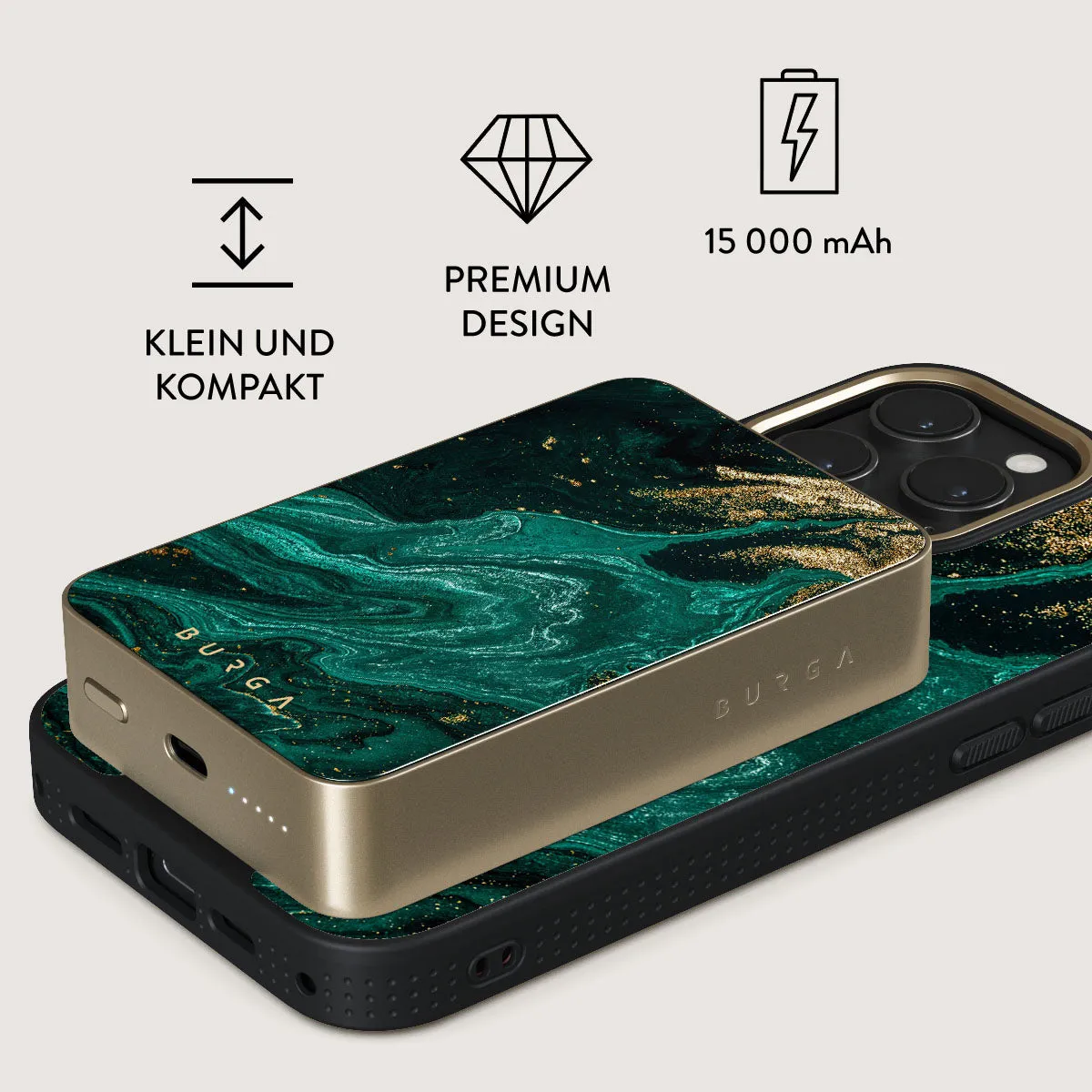 Emerald Pool - Magnetic Powerbank