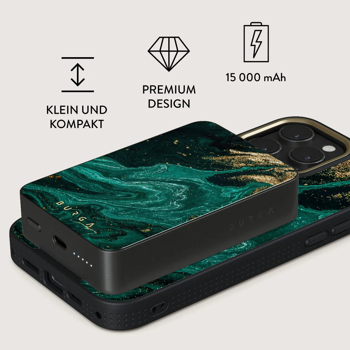 Emerald Pool - Magnetic Powerbank