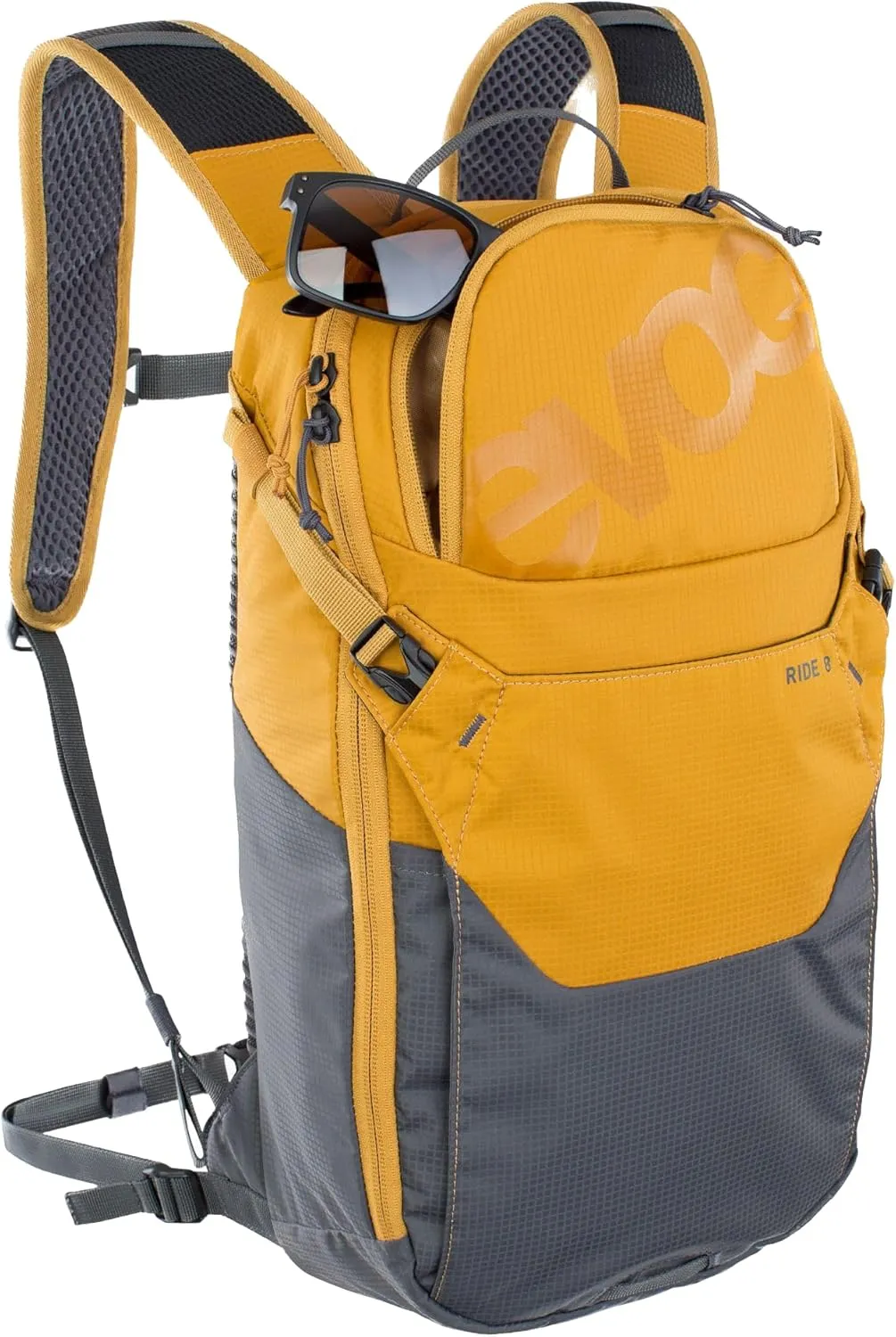 EVOC Rucksack Backpacks, Clay Yellow/Carbon Grey, 8l
