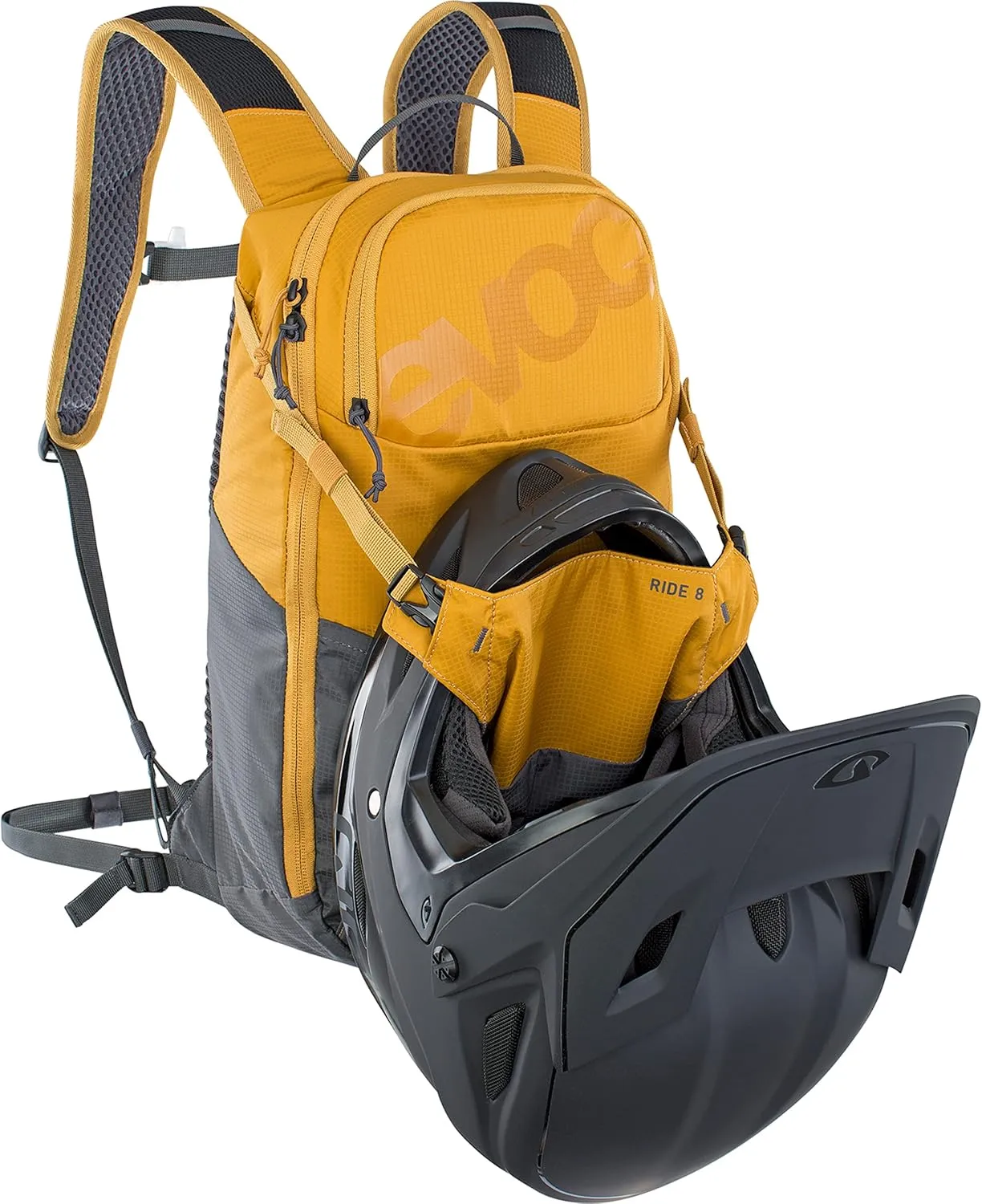 EVOC Rucksack Backpacks, Clay Yellow/Carbon Grey, 8l