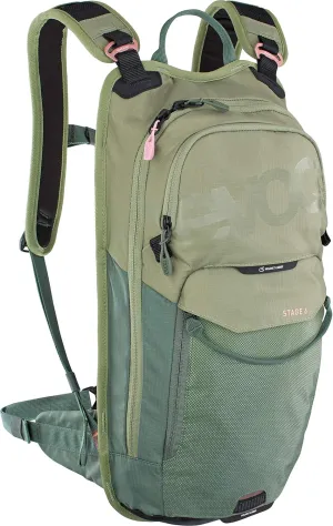 EVOC Stage 6 technischer Bike-Rucksack für Enduro Biking und andere Outdoor-Aktivitäten (durchdachtes Taschenmanagement, maximale Rückenbelüftung, Trinkblasenfach)
