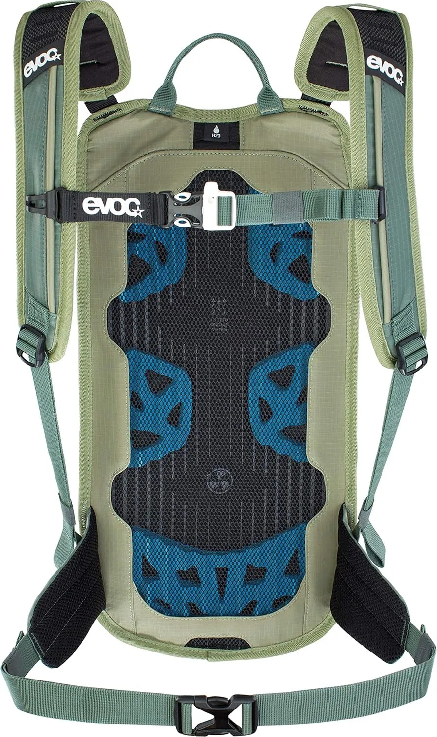 EVOC Stage 6 technischer Bike-Rucksack für Enduro Biking und andere Outdoor-Aktivitäten (durchdachtes Taschenmanagement, maximale Rückenbelüftung, Trinkblasenfach)