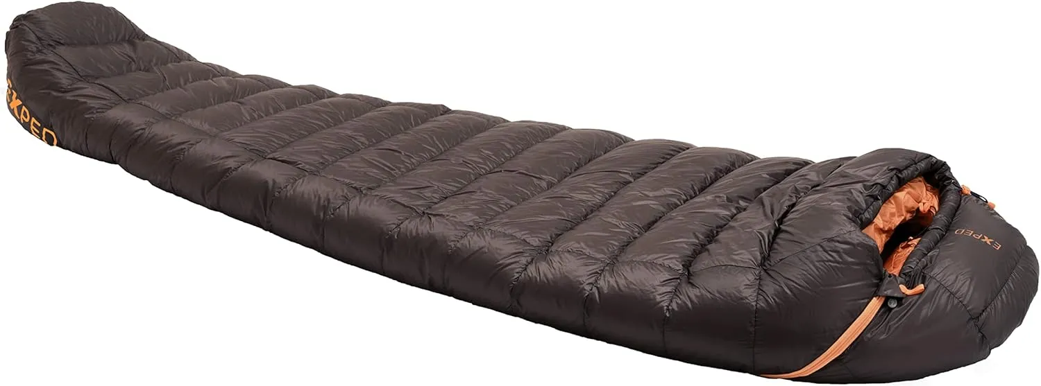 Exped Ultra Sleeping Bag - Lightweight, Compact & Down-Filled Mummy Bag for Camping & Backpacking