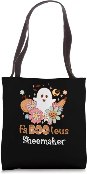 Faboolous Shoemaker Boo Funny Halloween Tote Bag