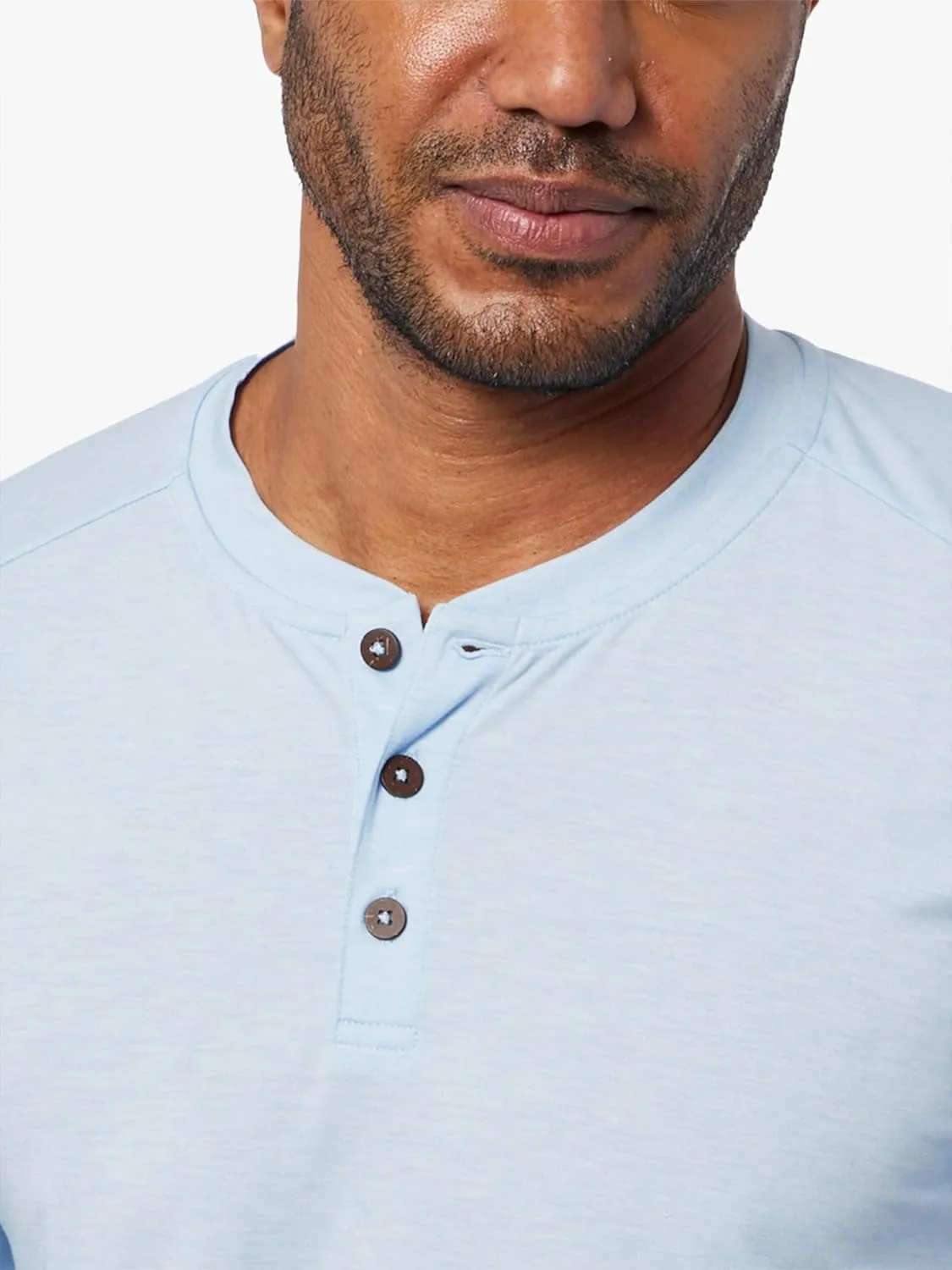 Fair Harbor The Seabreeze Henley –– Men's Classic Long Sleeve Henley –– Incredibly Soft and Lightweight, UPF 50
