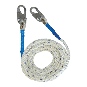 FallTech Premium Polyester Blend Vertical Lifeline with Double-hooks (each)