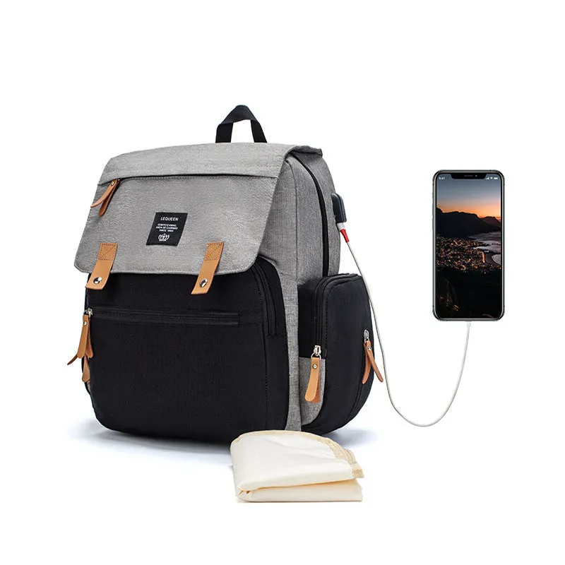 Fashion Mummy Bag | Portable, Shoulder & Cross-Body| Aliyya Store