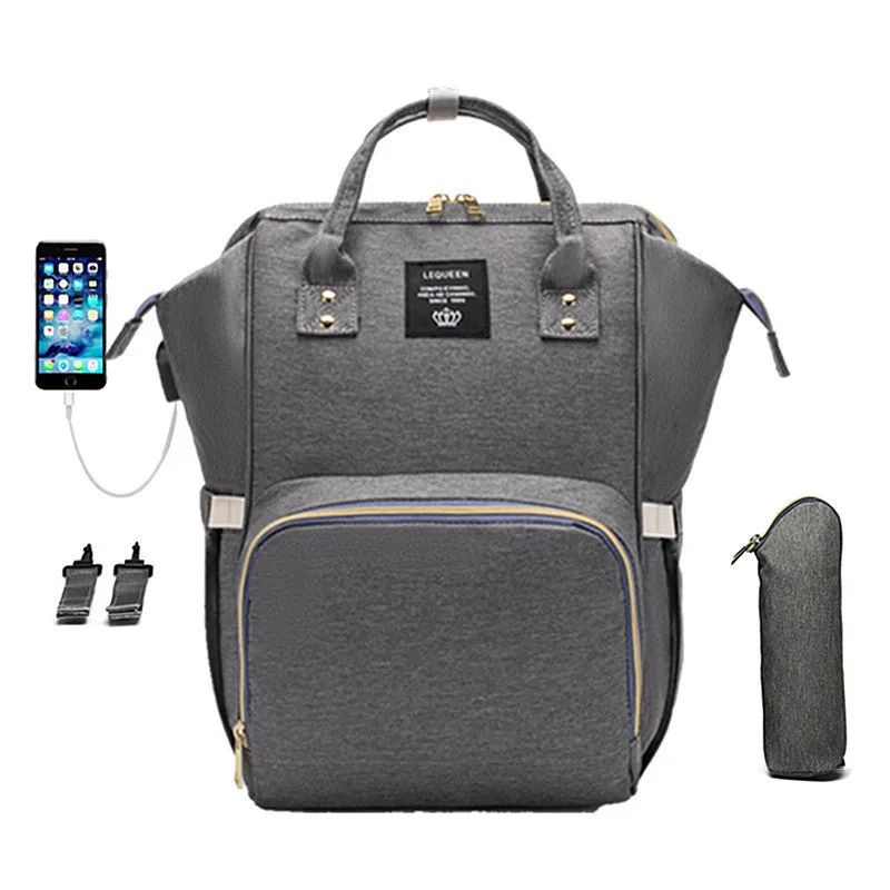 Fashion Mummy Bag | Portable, Shoulder & Cross-Body| Aliyya Store