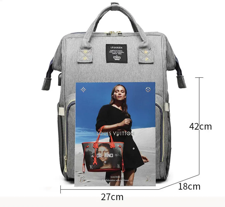 Fashion Mummy Bag | Portable, Shoulder & Cross-Body| Aliyya Store