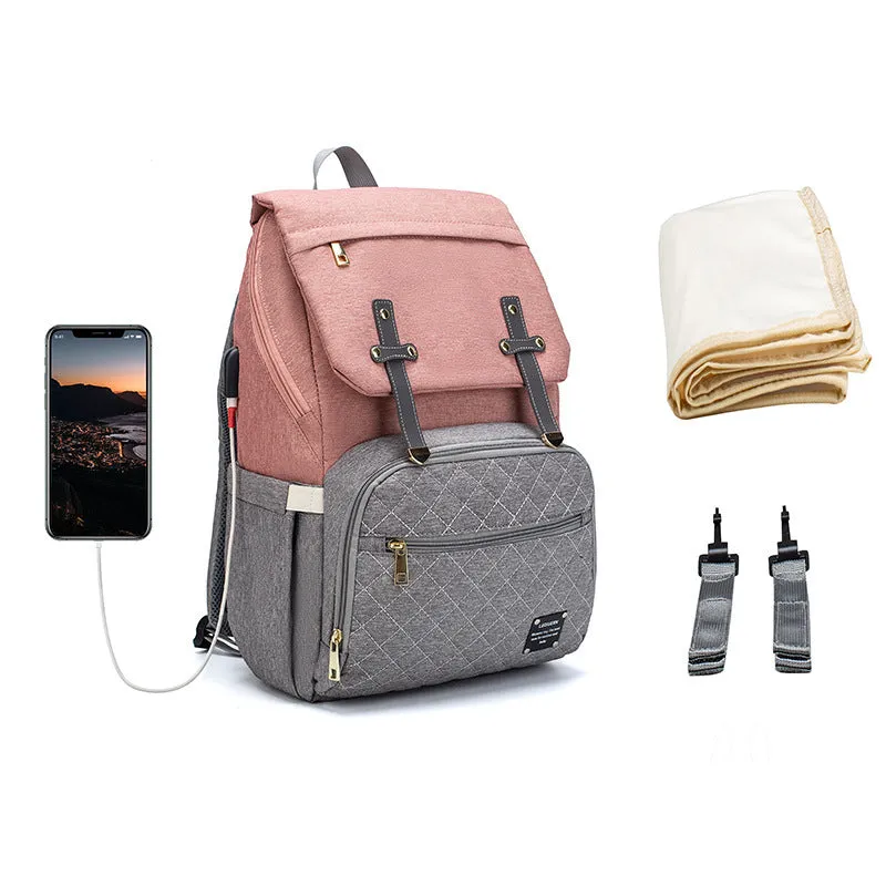 Fashion Mummy Bag | Portable, Shoulder & Cross-Body| Aliyya Store