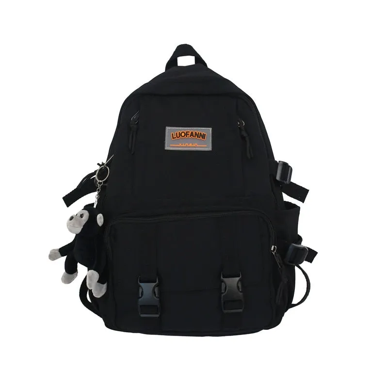 Fashion Waterproof nylon Women Backpack Large capacity with multiple pockets Schoolbags for teenage girls Travel Mochilas