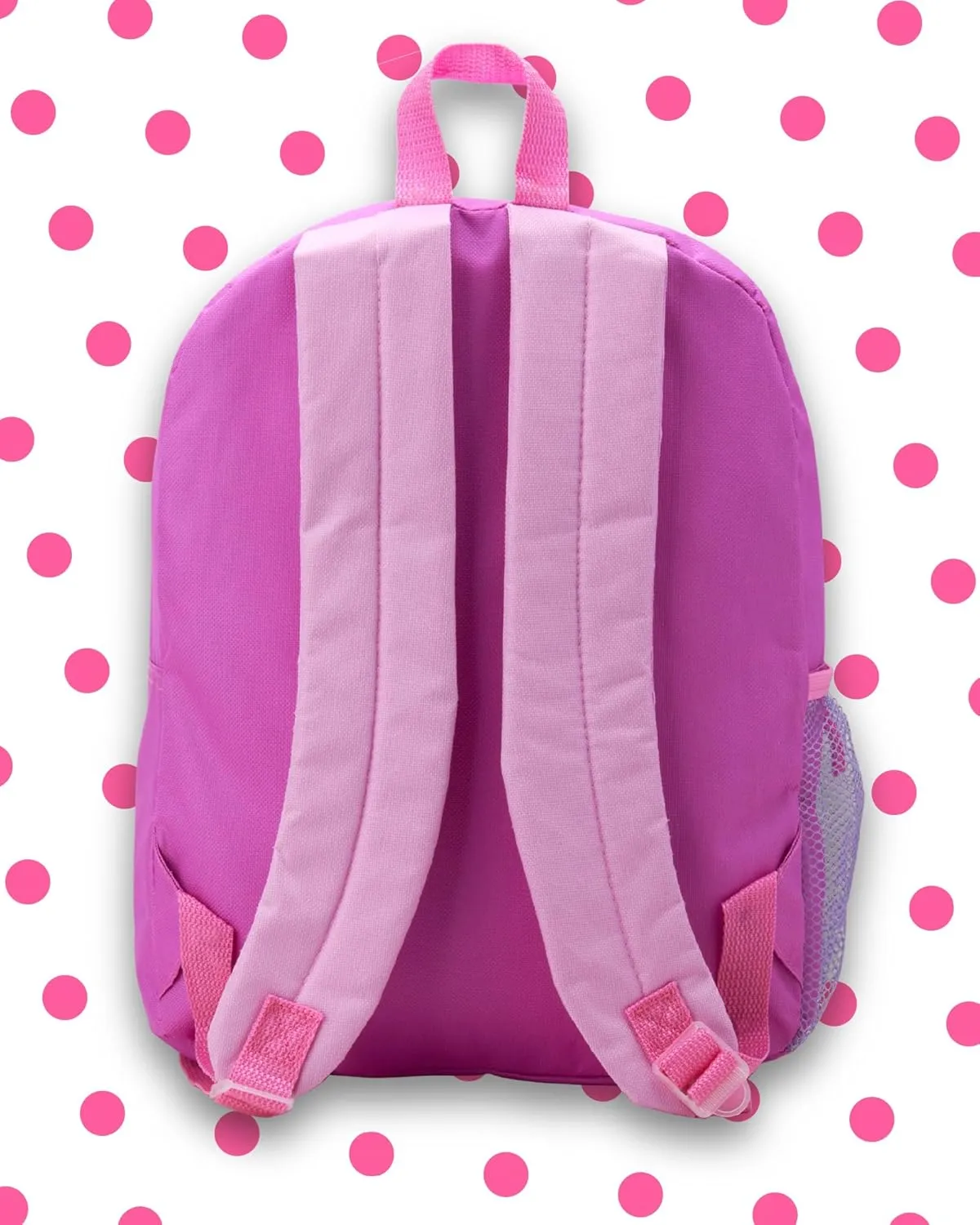 Fast Forward Kids Backpack - Disney Frozen Spider-Man Paw Patrol - 15" School Bookbag with Lunch Box for Boys and Girls, Size One Size, Hello Kitty Pink